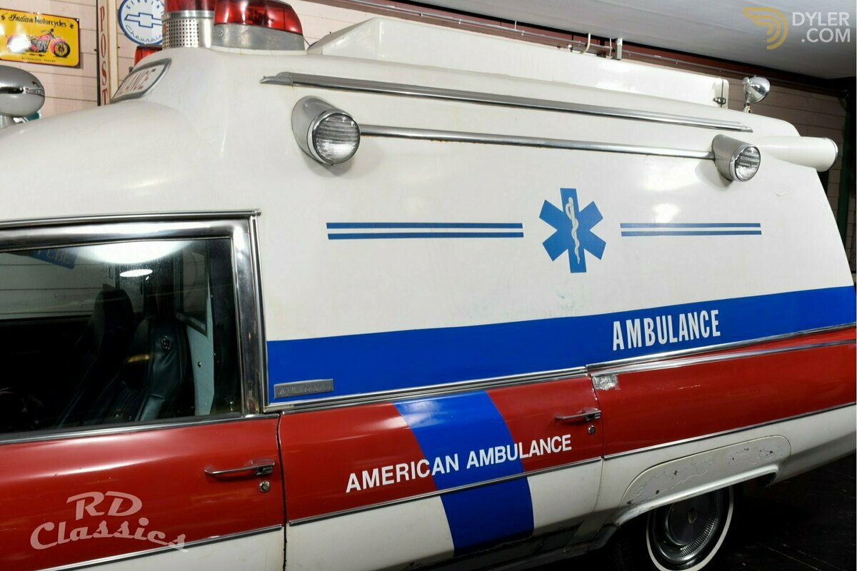 1975 Cadillac Fleetwood Ambulance Miller Hearse, foto 10