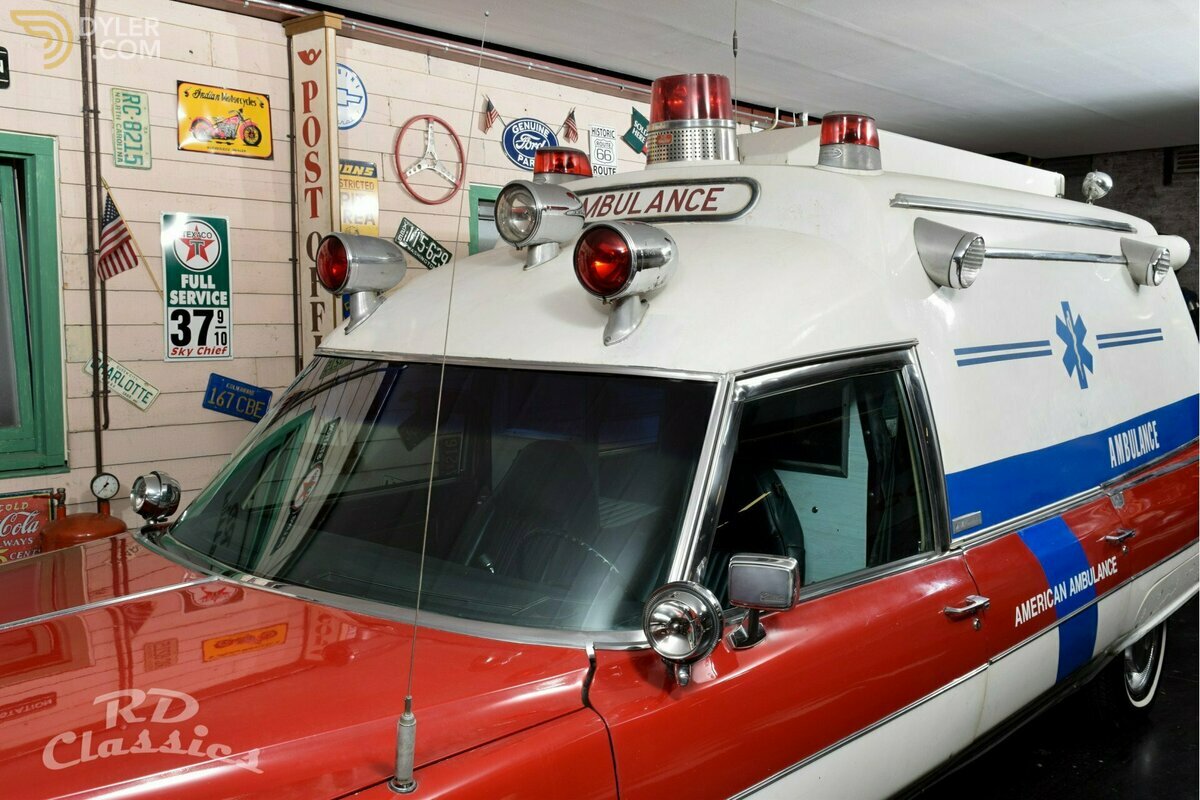 1975 Cadillac Fleetwood Ambulance Miller Hearse, foto 12
