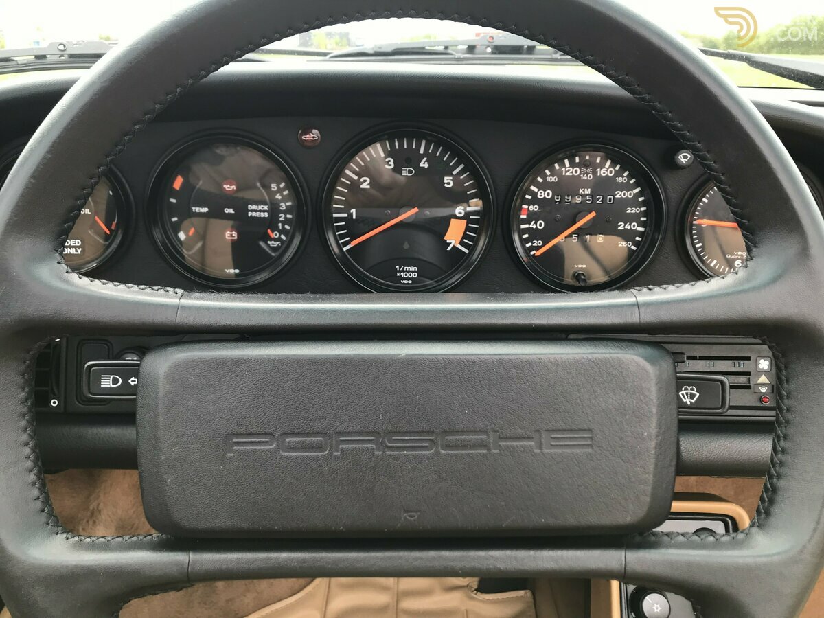 1989 Porsche 911 Cabriolet Factory Wide Body M491, foto 12
