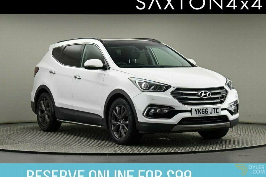 2016 Hyundai Santa Fe CRDI WIGGINS EDITION BLUE DRIVE 5Door For Sale. Price 18 500 GBP Dyler