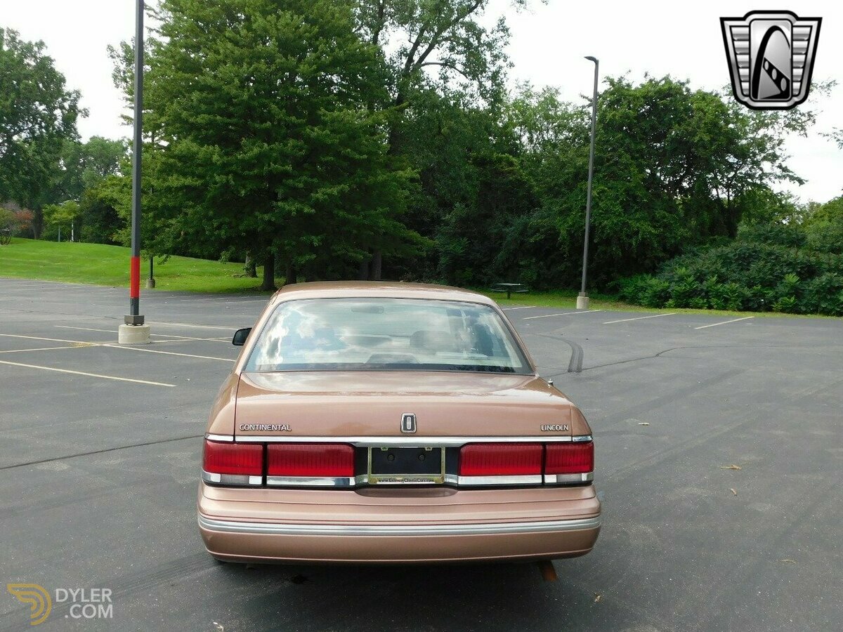 1992 Lincoln Continental, foto 2
