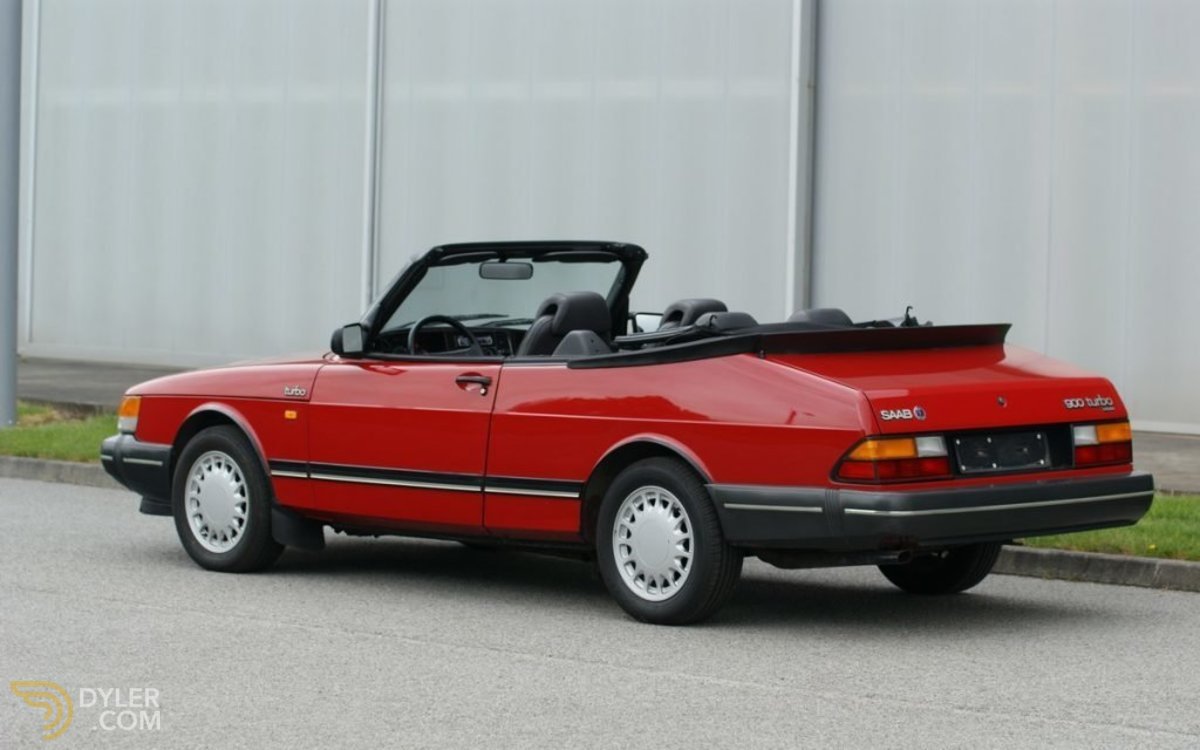 1990 Saab 900 Turbo Cabriolet, foto 2