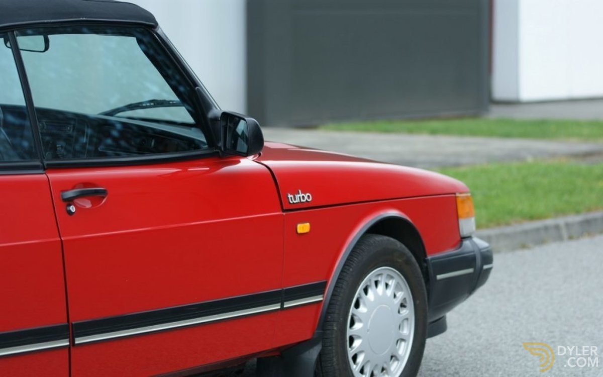 1990 Saab 900 Turbo Cabriolet, foto 11