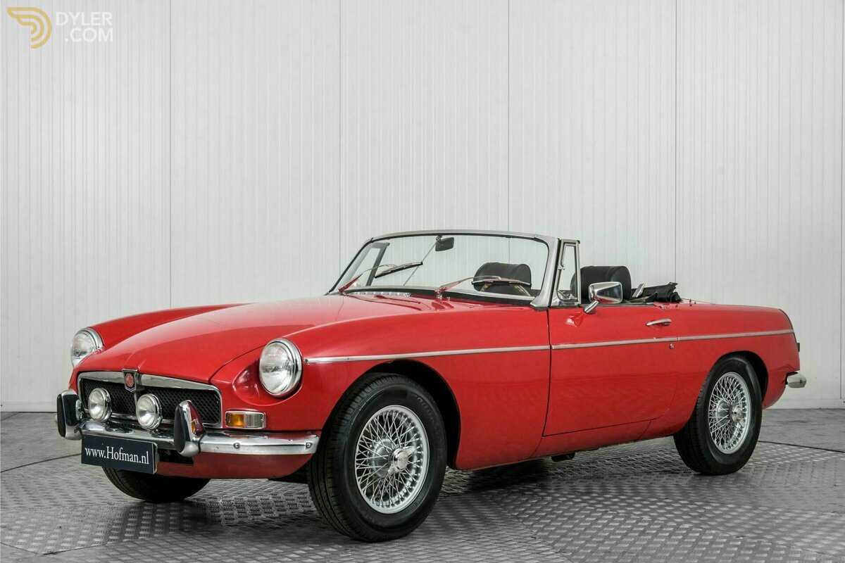 1973 MG MGB Spaakwielen Overdrive LPG, foto 1