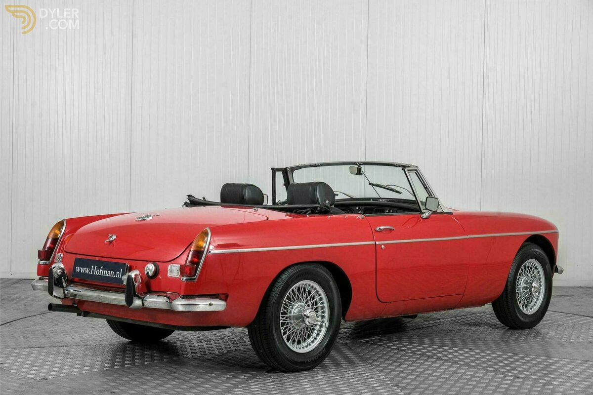 1973 MG MGB Spaakwielen Overdrive LPG, foto 2