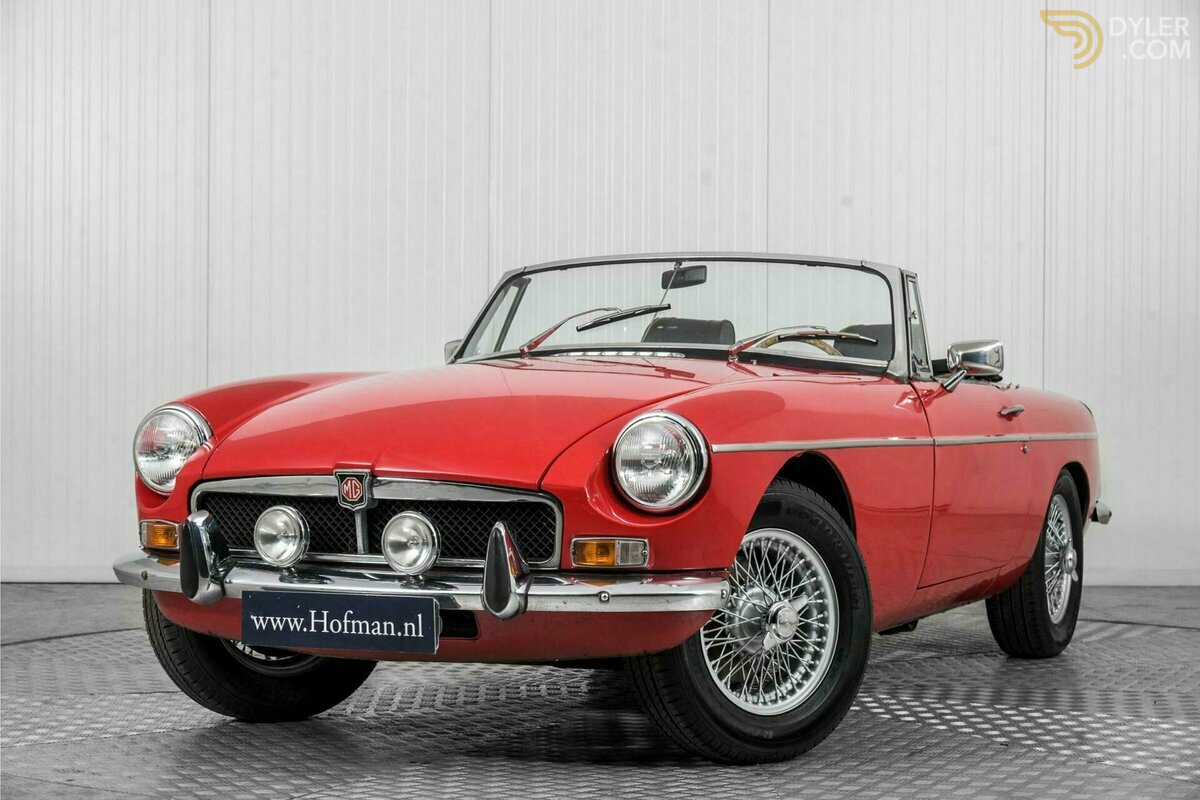 1973 MG MGB Spaakwielen Overdrive LPG, foto 3