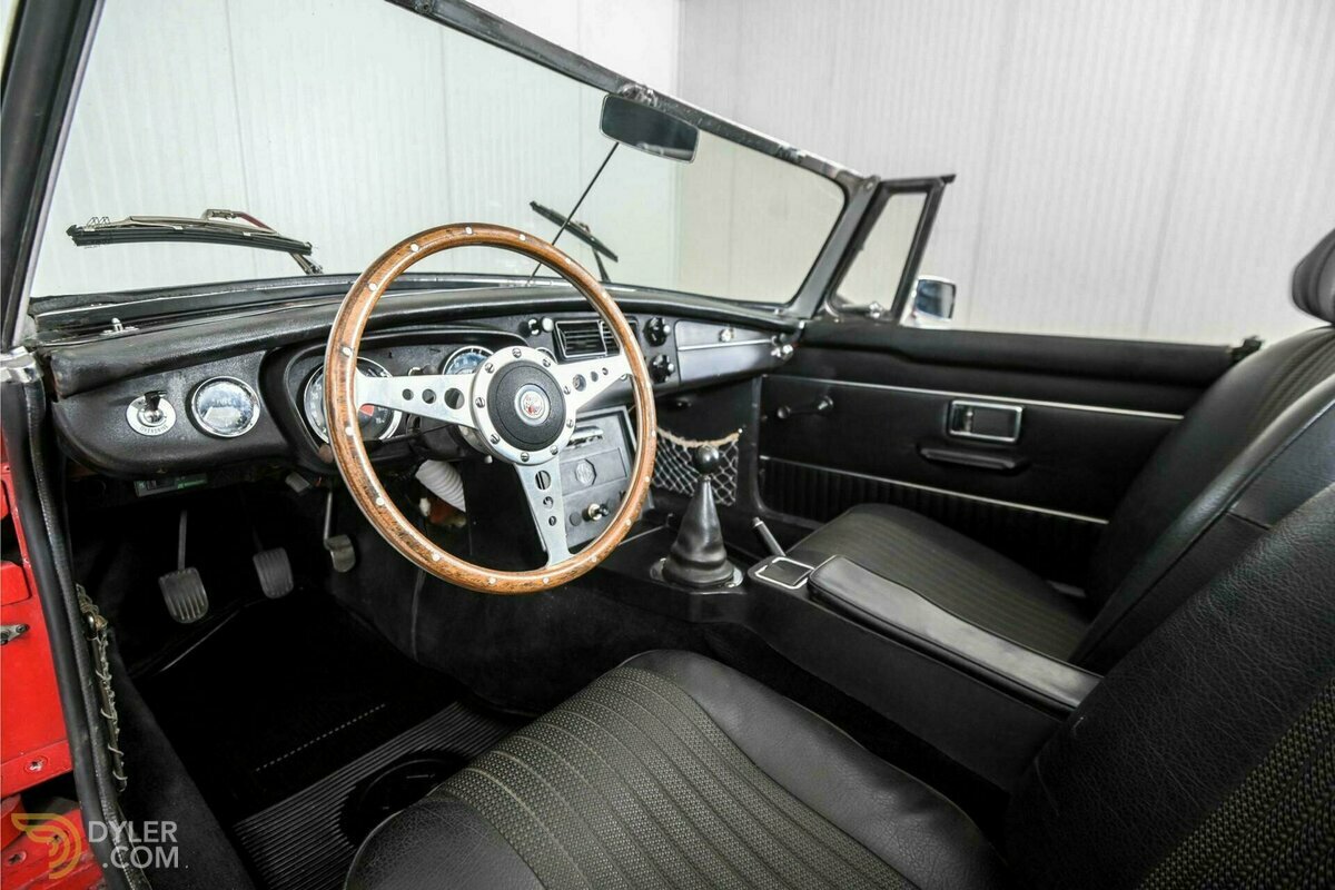 1973 MG MGB Spaakwielen Overdrive LPG, foto 9