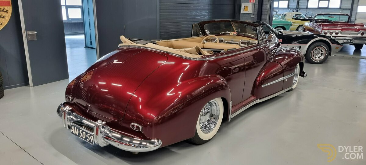 1948 Oldsmobile 98 convertible hot-rod, foto 3
