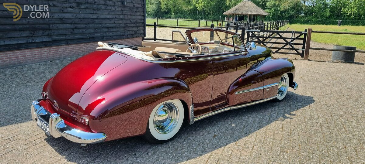 1948 Oldsmobile 98 convertible hot-rod, foto 4