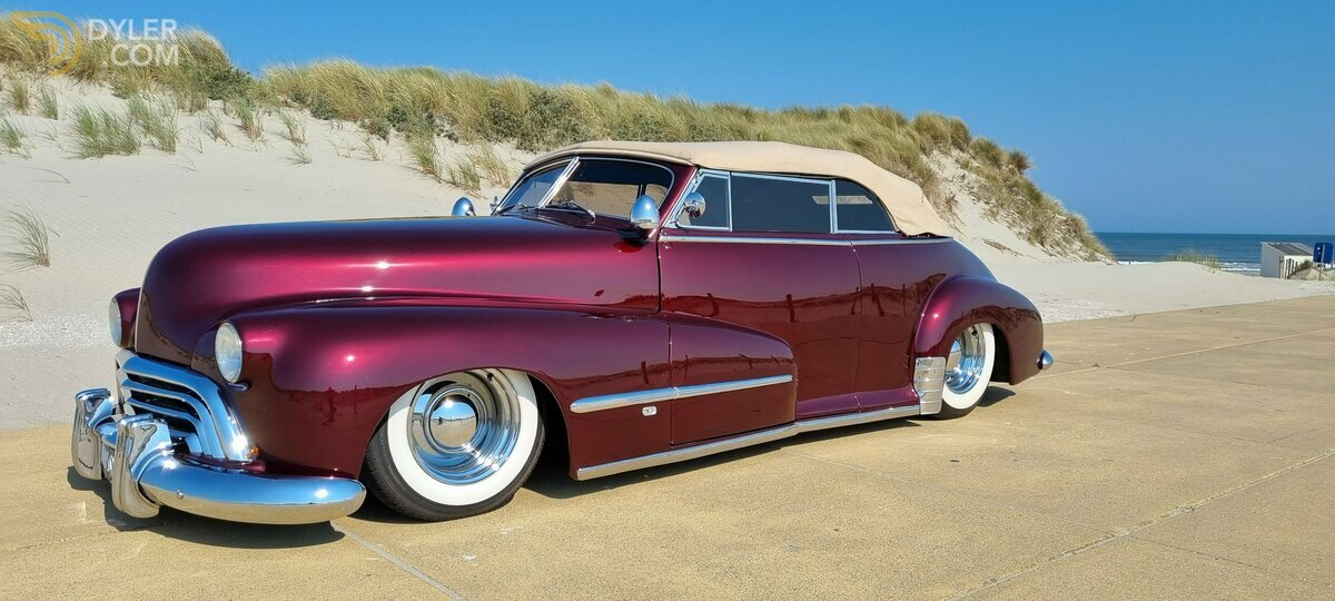 1948 Oldsmobile 98 convertible hot-rod, foto 6