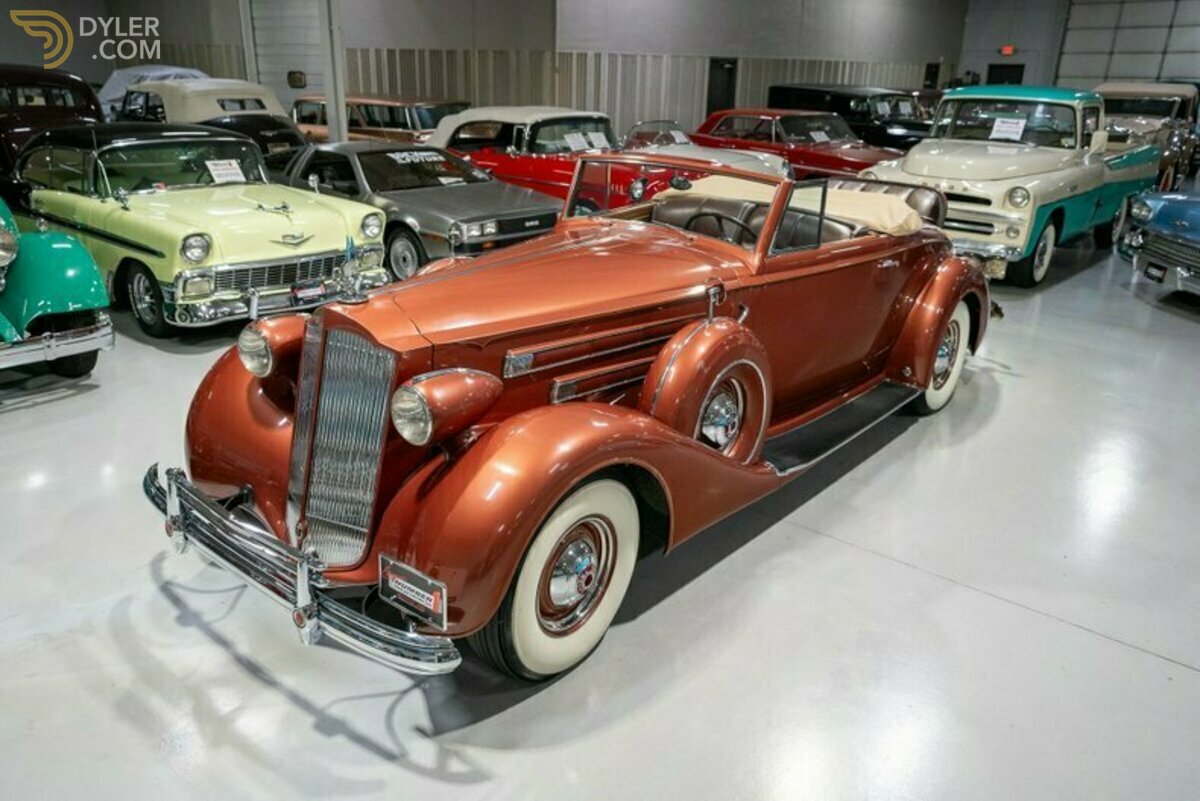 1937 Packard Twelve Model 1507-1039 Coupe-Roadster, foto 4