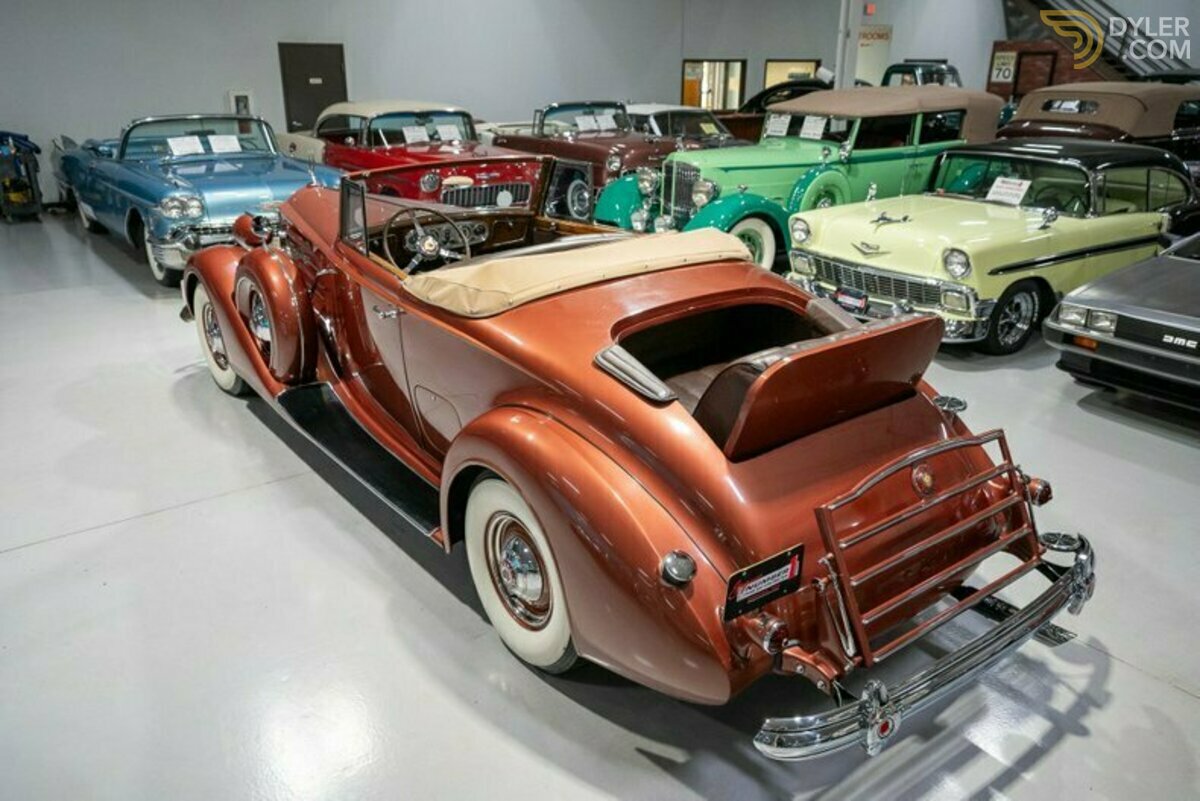 1937 Packard Twelve Model 1507-1039 Coupe-Roadster, foto 10