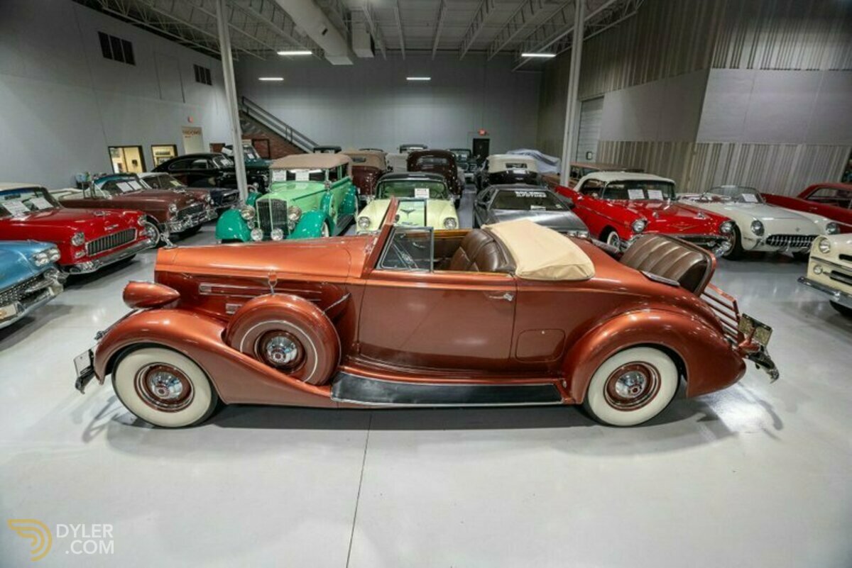 1937 Packard Twelve Model 1507-1039 Coupe-Roadster, foto 11
