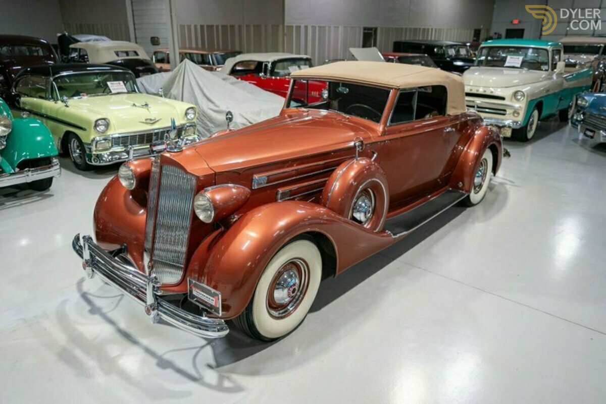 1937 Packard Twelve Model 1507-1039 Coupe-Roadster, foto 12
