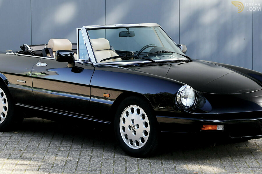 Photo D’époque – ALFA ROMEO SPIDER (1990-1993) – Tirage Original