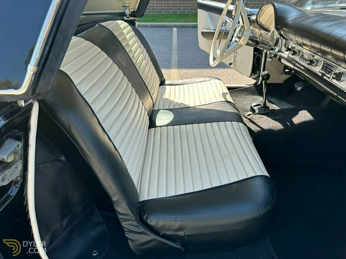 1957 Ford Thunderbird FACTORY BLACK ROADSTER, foto 2