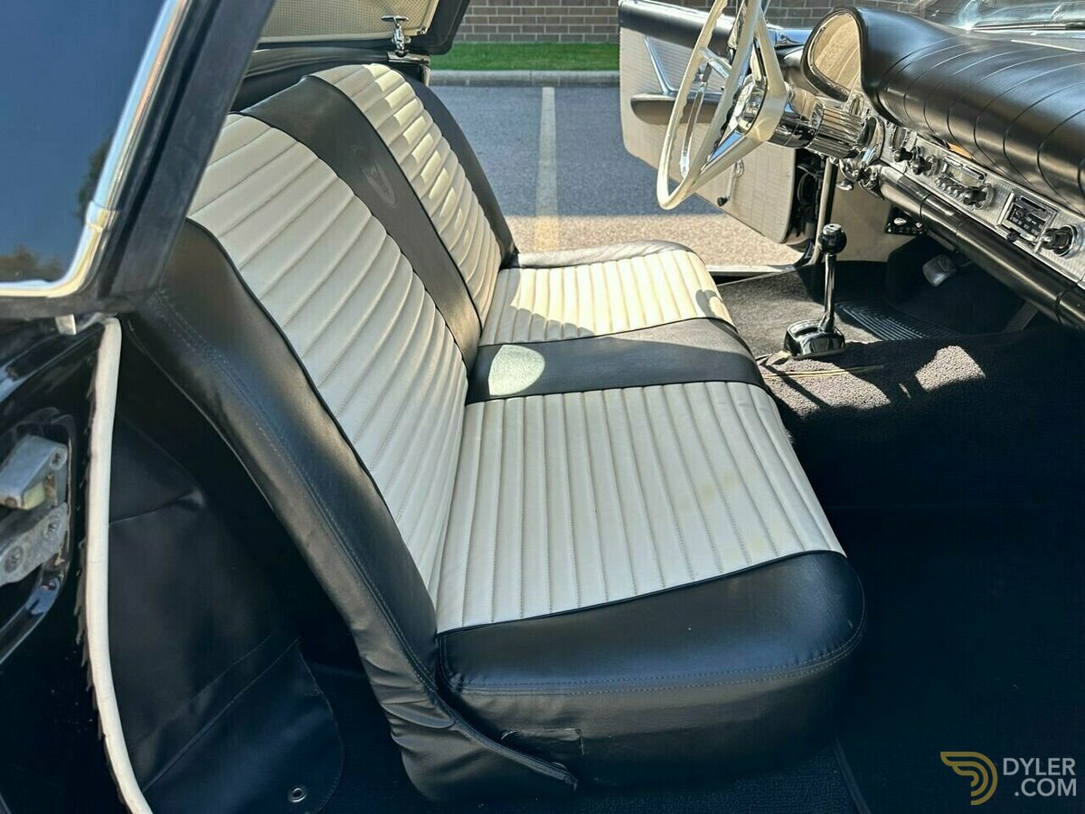 1957 Ford Thunderbird FACTORY BLACK ROADSTER, foto 7