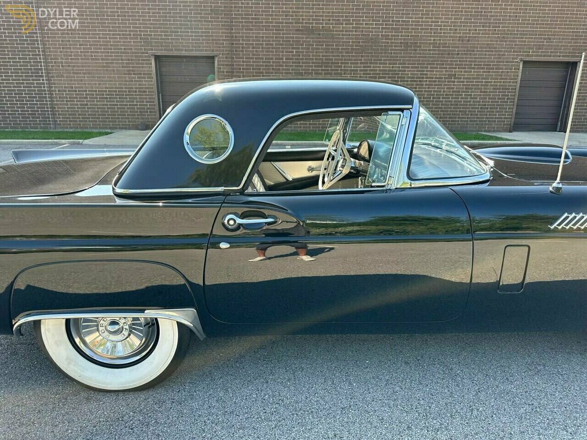 1957 Ford Thunderbird FACTORY BLACK ROADSTER, foto 10