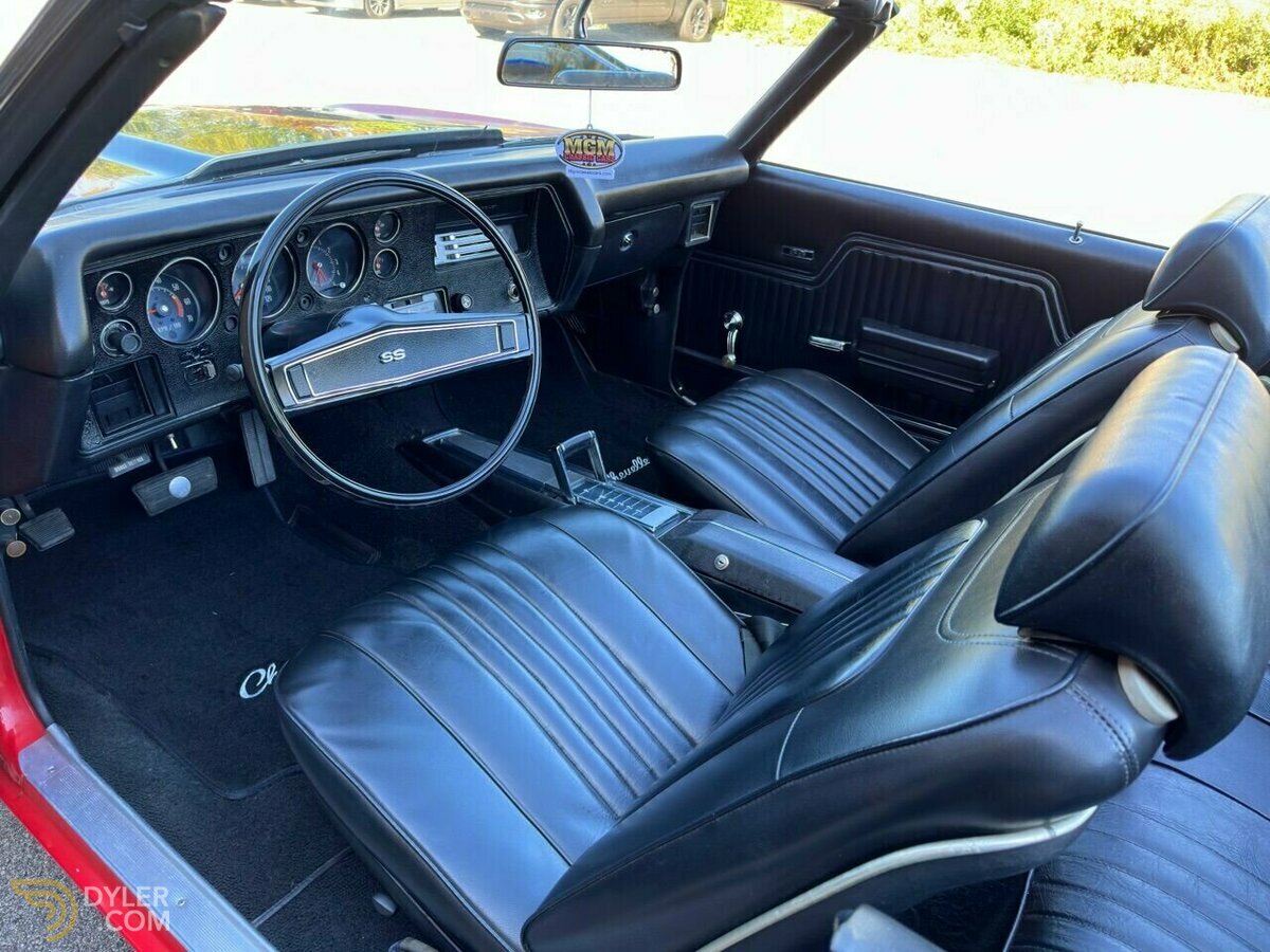 1970 Chevrolet Chevelle 396ci 12Bolt Buckets console, foto 6
