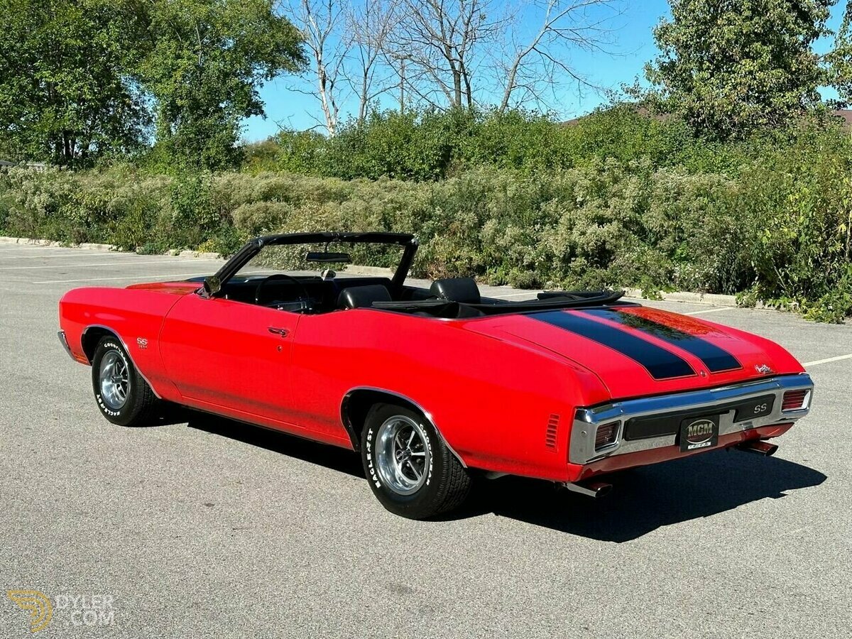 1970 Chevrolet Chevelle 396ci 12Bolt Buckets console, foto 9