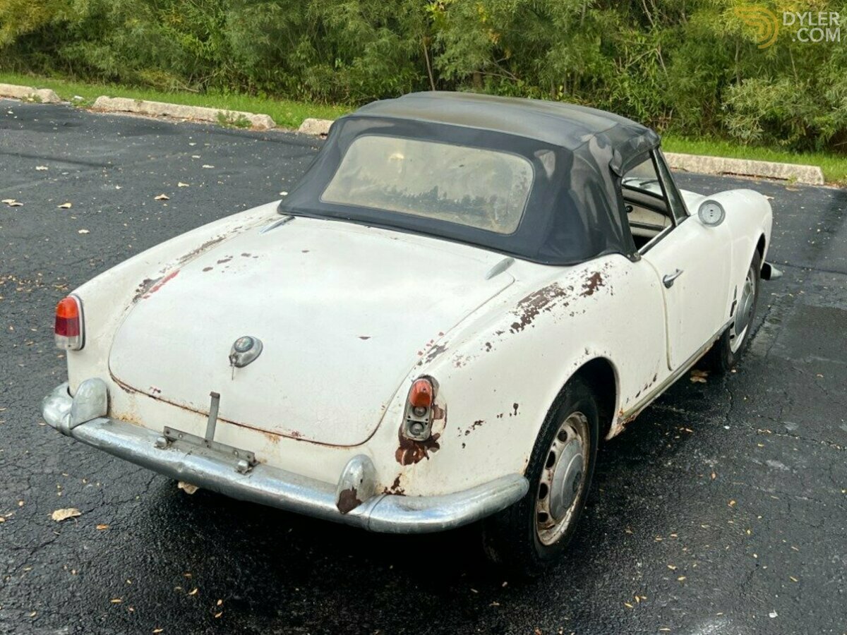 1961 Alfa Romeo Giulietta Spdier, foto 3