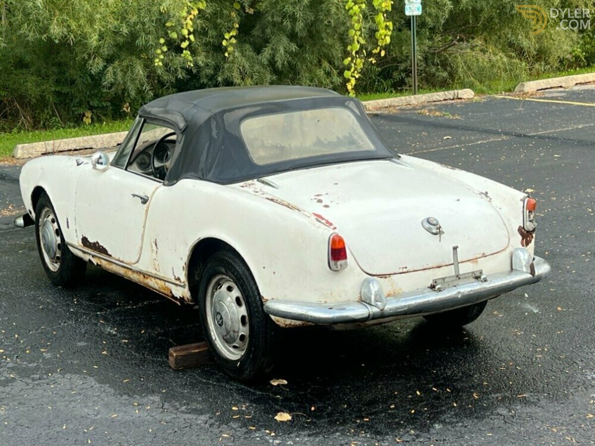 1961 Alfa Romeo Giulietta Spdier, foto 4