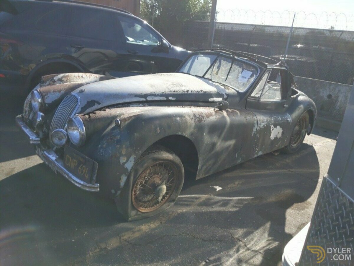 1954 Jaguar XK 140, foto 2