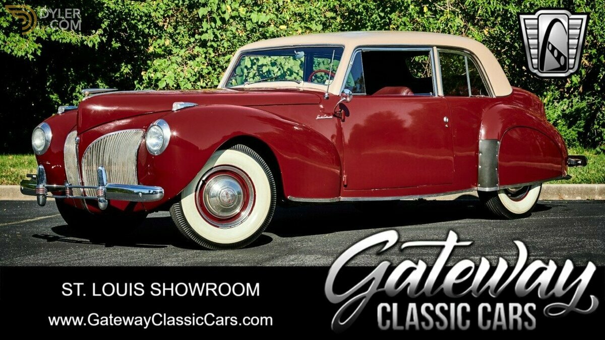1941 Lincoln Continental Club Coupe V12, foto 2
