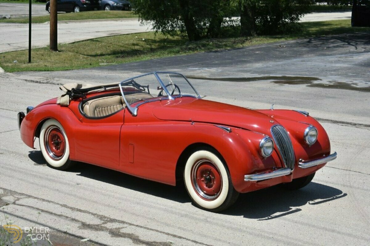 1952 Jaguar XK 120, foto 2