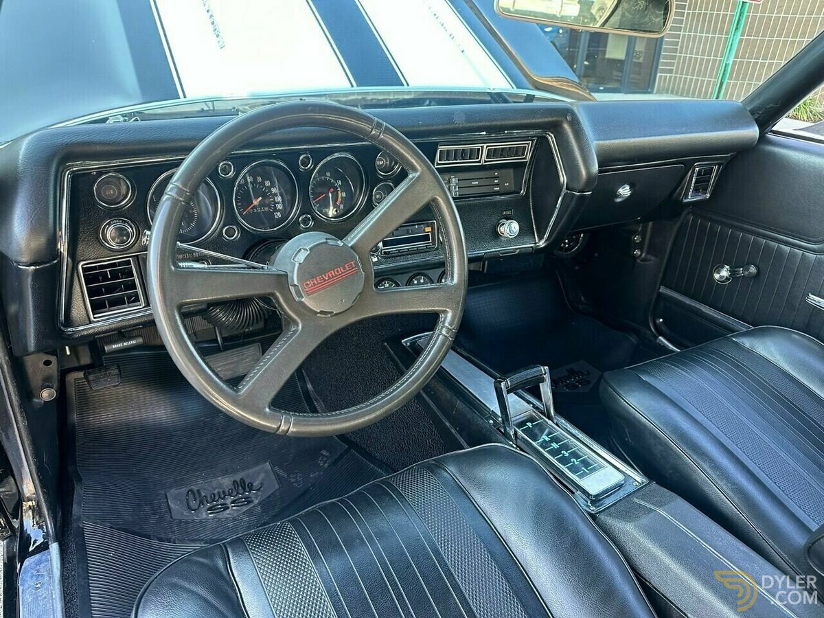 1970 Chevrolet Chevelle TUXEDO BLACK-FULLY LOADED COLD AC!!, foto 3
