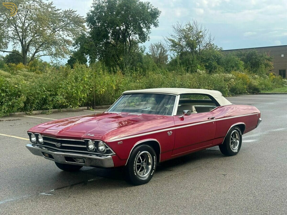 1969 Chevrolet Chevelle CONVERTIBLE BIG BLOCK COLD AC!, foto 7
