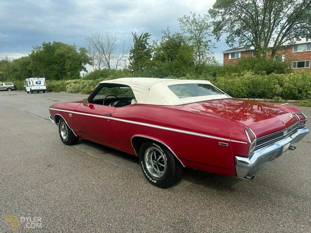 1969 Chevrolet Chevelle CONVERTIBLE BIG BLOCK COLD AC!, foto 8