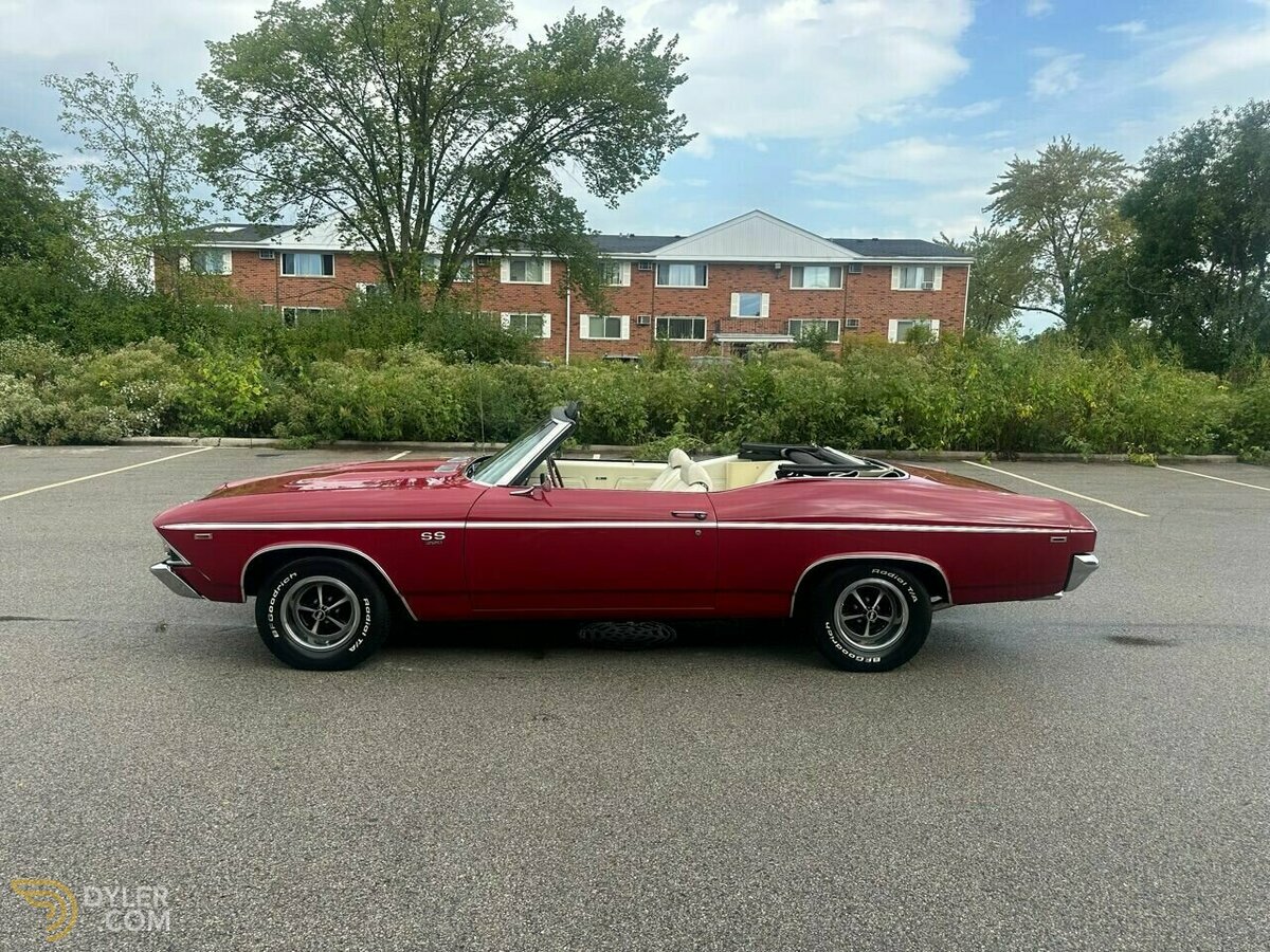 1969 Chevrolet Chevelle CONVERTIBLE BIG BLOCK COLD AC!, foto 9