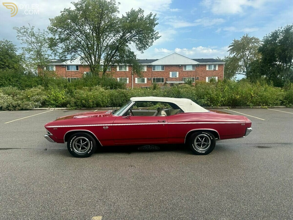 1969 Chevrolet Chevelle CONVERTIBLE BIG BLOCK COLD AC!, foto 11