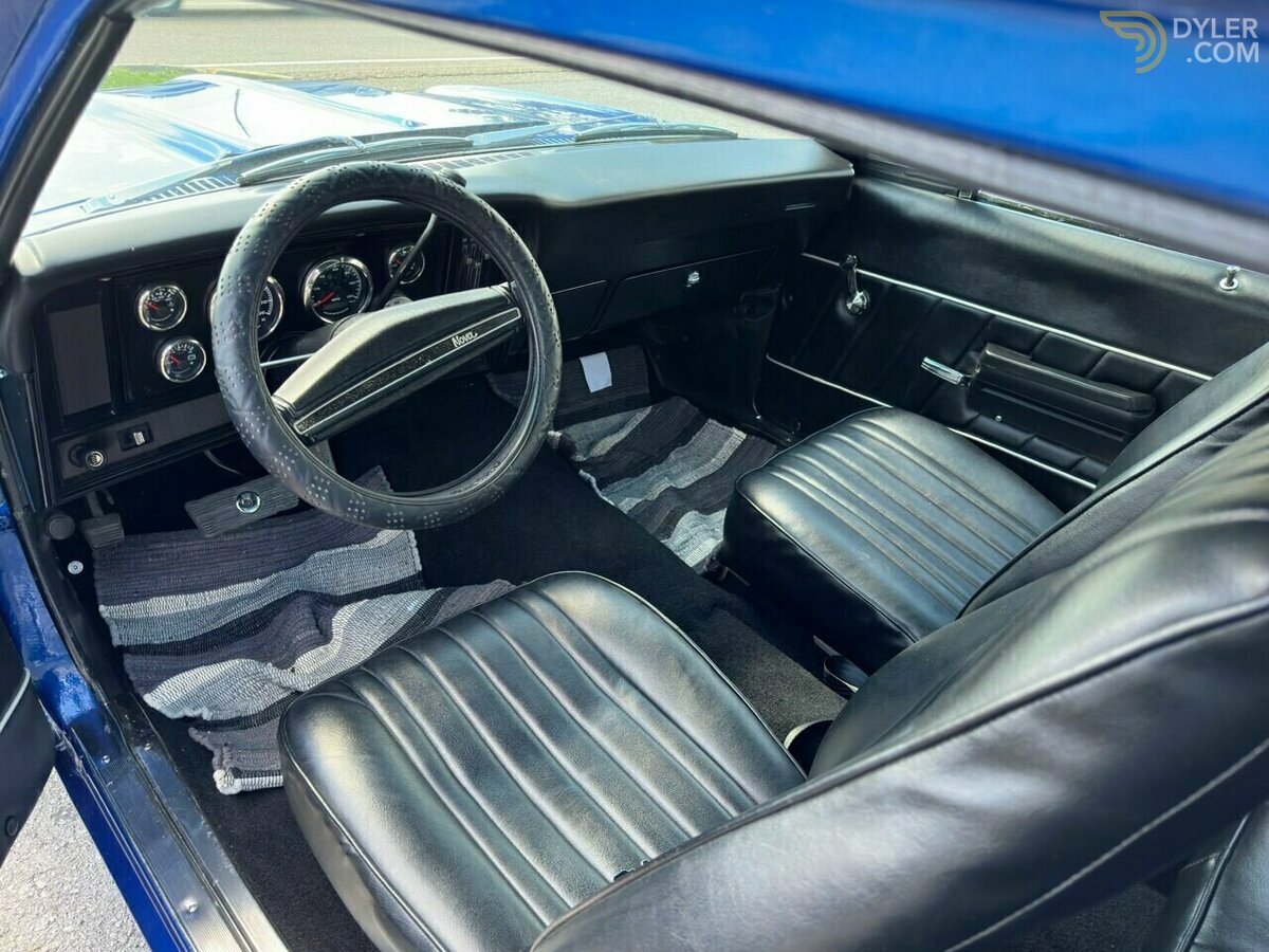 1972 Chevrolet Nova SLICK BAHAMA BLUE ME AWAY PAINT!!, foto 11