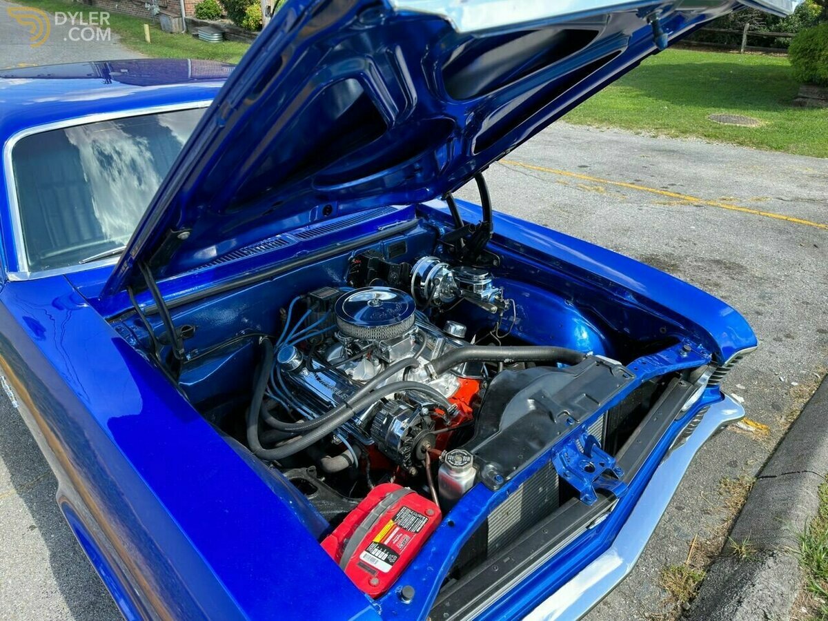 1972 Chevrolet Nova SLICK BAHAMA BLUE ME AWAY PAINT!!, foto 12