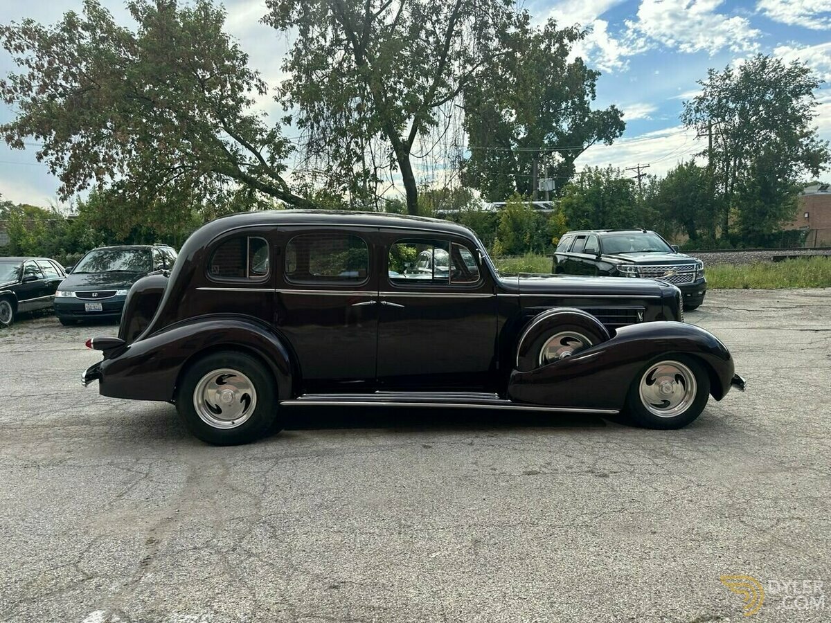 1936 Cadillac Fleetwood ALL STEEL BODY Resto Mod 454 big block A/C, foto 11