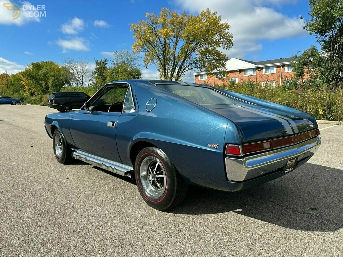 1969 AMC AMX GO PACK 343cid AUTOMATIC LOADED W/OPTIONS!, foto 6