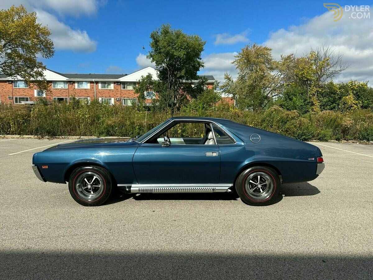 1969 AMC AMX GO PACK 343cid AUTOMATIC LOADED W/OPTIONS!, foto 9