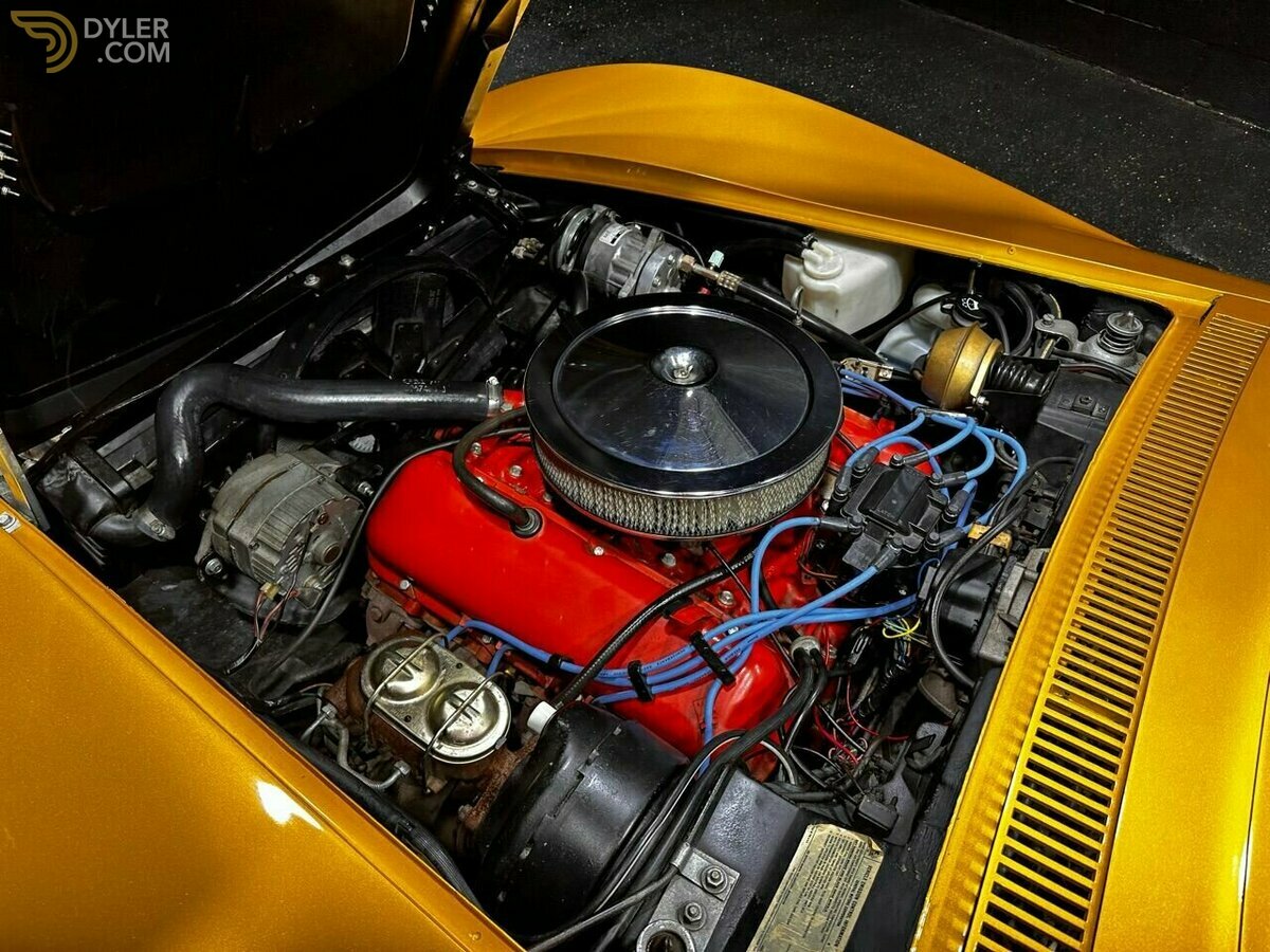 1972 Chevrolet Corvette Matching numbers 454 CI big block V-8 engine, foto 4