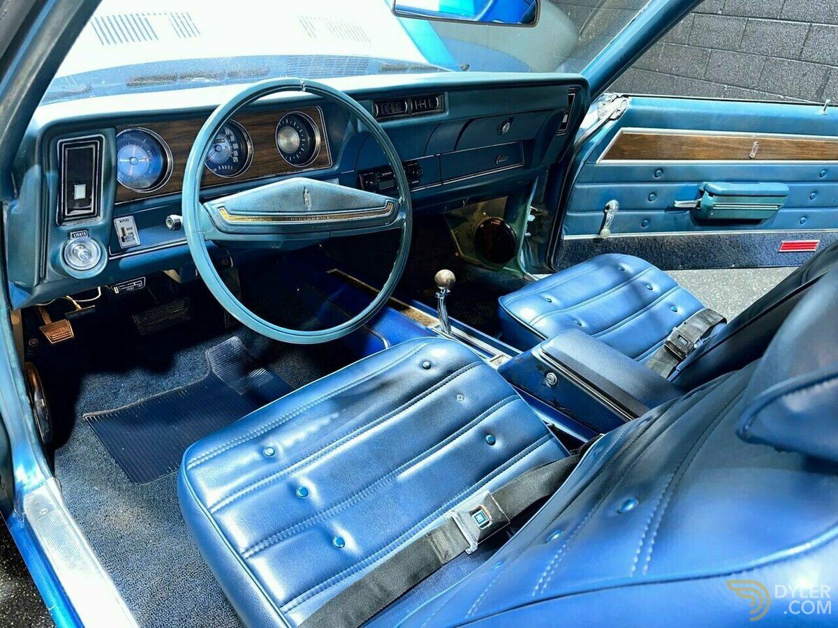 1971 Oldsmobile Cutlass 350ci 5.7 LITER!! VIKING BLUE DRIVES GREAT!!!!!, foto 3