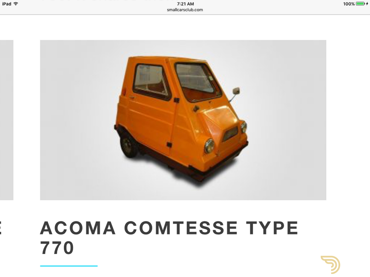 1963 Acoma Cicostar Comtesse 770, foto 5