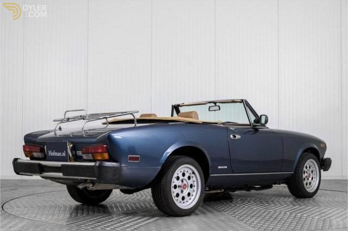 1985 Fiat 2000 Spider Volumex Europa, foto 2