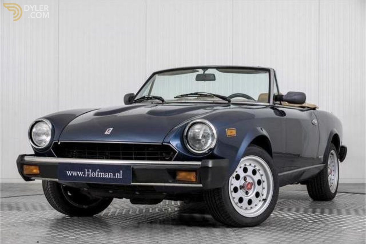 1985 Fiat 2000 Spider Volumex Europa, foto 3