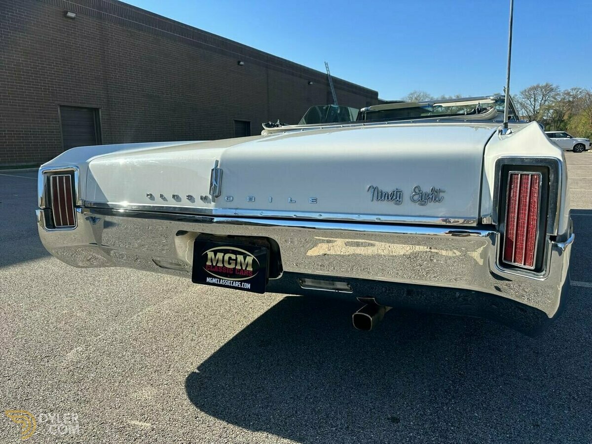 1965 Oldsmobile 98 Automatic, Triple White, foto 4