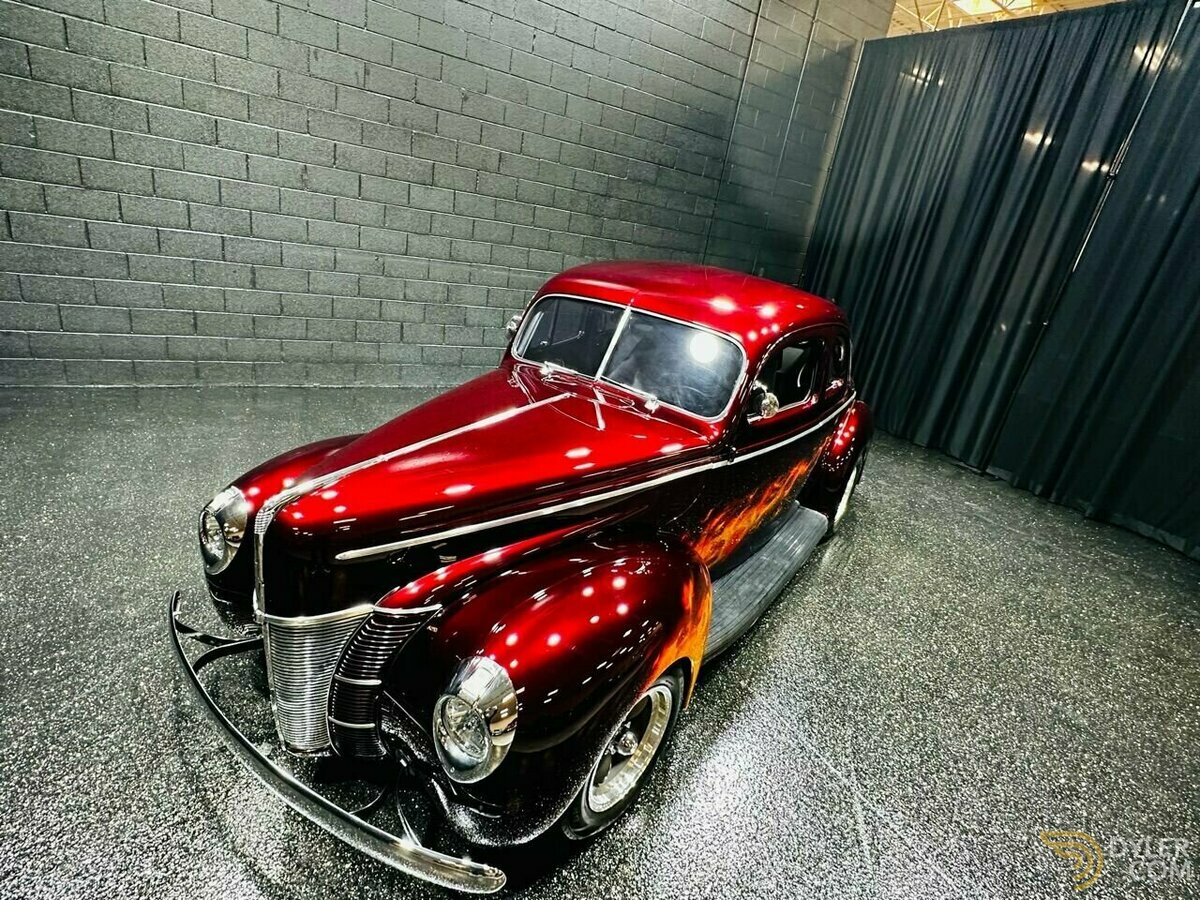 1940 Ford Coupe SUPERCHARGED HOT ROD PAINT IS INSANE!, foto 9