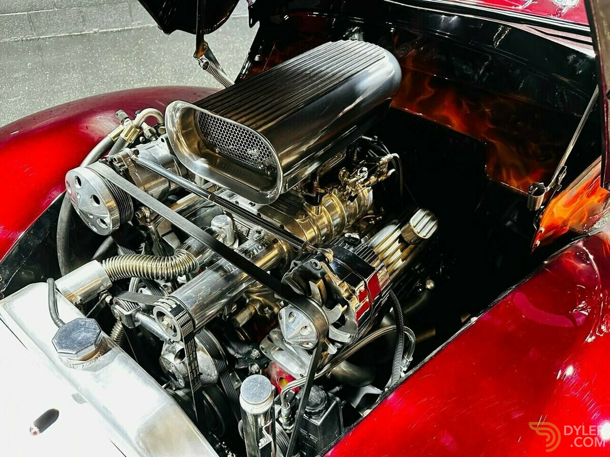 1940 Ford Coupe SUPERCHARGED HOT ROD PAINT IS INSANE!, foto 11