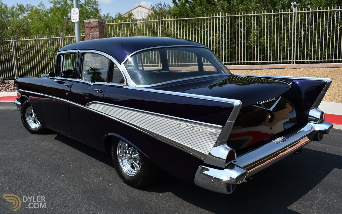 1957 Chevrolet Bel Air 4 Door, foto 2