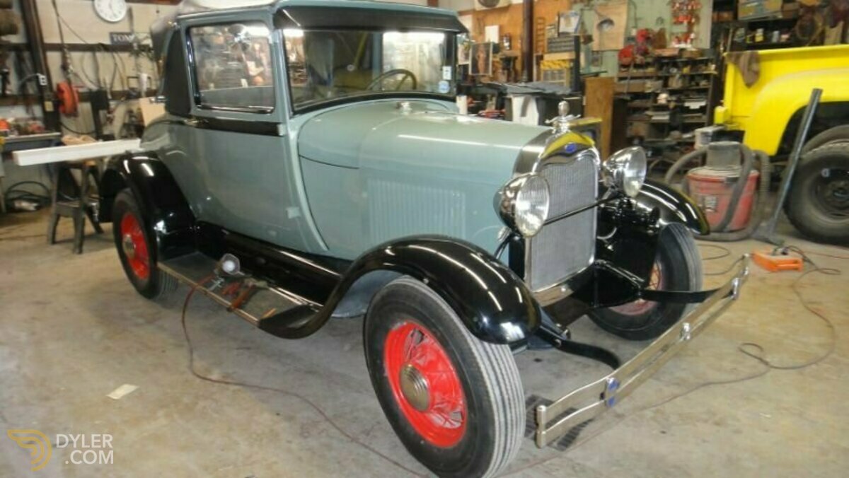 1929 Ford Model A Sport Coupe, foto 2