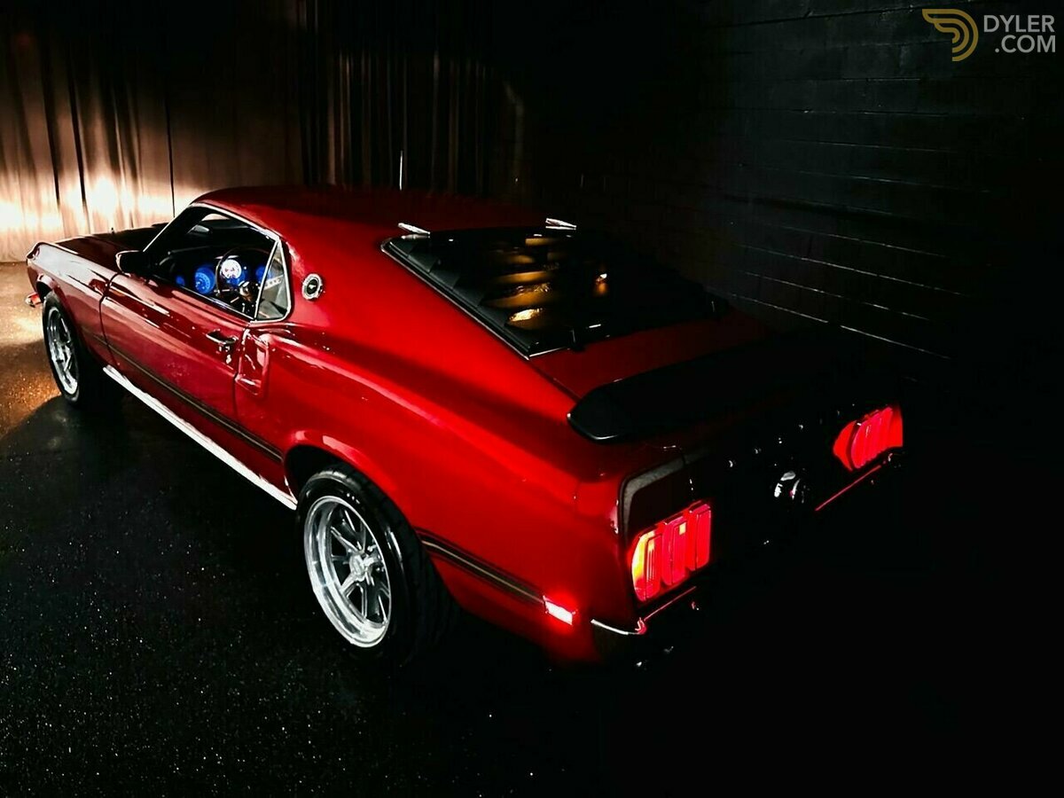 1969 Ford Mustang R CODE COBRA JET 428 5 SPEED WILWOOD FASTBACK!!!, foto 2